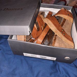 **Brand New in Box** Size 11 Pierre Dumas Wedge Sandal